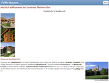 Tablet Screenshot of kesslsimerhof.de